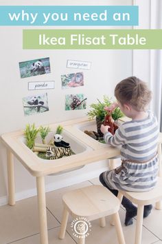 Ikea Flisat Table, Ikea Gifts, Toddler Play Area, Dramatic Play Area, Outdoor Play Areas, Early Learning Activities, Sensory Activities Toddlers, Playroom Organization, Play Space