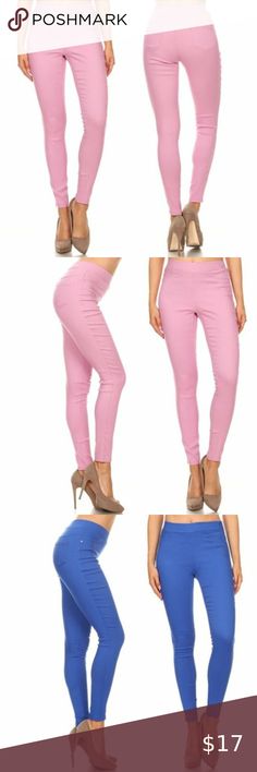 Jvini High-Waist Skinny Jeggings Jvini High-Waist Skinny Jeggings Blush - Size: Tag shows Medium actual measurements are small. Elastic waistband Back pockets Easy pull-on styling Comfy and stretchy fabric construction Materials: 60% cotton, 35% polyester, 5% spandex Jvini Pants & Jumpsuits Skinny Fitted High-waisted Pink Leggings, High Waist Fitted Jeggings For Spring, Spring Solid Mid-rise Jeggings, Fitted High Waist Jeggings For Spring, High-waisted Fitted Leggings For Spring, Spring High Waist Fitted Leggings, Spring High-waisted Leggings With Pockets, Fitted High-waist Spring Leggings, Fitted High Waist Spring Leggings