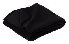 the black blanket is folded up on top of it's own cloth, which also has a zippered closure