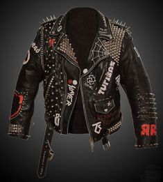 #Steampunk #Spiked #Studs #Handmade #Gothic #Jacket, #Men #Customize #Motorbike #Bachelorette #Fashion #Jacket, #Patches #Punk #Cow #Leather #Belted #Jacket, Spiked Leather Jacket, Steampunk Mode, Punk Leather Jacket, Custom Leather Jackets, Biker Coat, Studded Jacket, Men's Leather Jacket