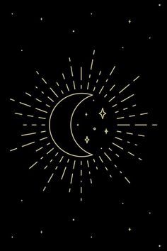 Sun and moon astronomical icon. Alchemy sign. Black and gold lines art isolated. Tattoo design. Vector illustration Lines Art, Gold Line, Moon Design, Sun And Moon, Design Ad, Illustration Vector, Design Vector, Alchemy, Tattoo Design