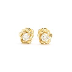 CERTIFIED Real Diamond Earrings set with Natural Diamonds, size 3 millimeters diameter each, 0.24 Carats total.Solid 14k Yellow Gold ☞ made to last.Click here for ☞ Solid Gold CollectionDiamond Details:• CERTIFIED Natural Diamond• Weight: 0.24 Carats total• Dimensions: 3mm• Color: G• Clarity: I1• Cut: Very Good• Fluorescence: Yes Solid Gold Details:• 1.35 grams of 14k Solid Yellow Gold• Dimensions: Length ≈ 6mm, Width ≈ 5.5mm• Lasts a lifetime - Perfect for everyday use (won’t tarnish)*Final wei 14k Yellow Gold Round Cluster Earrings, 14k Gold Earrings With Halo Design In Yellow Gold, 14k Yellow Gold Halo Design Earrings, 14k Yellow Gold Halo Earrings, 14k Yellow Gold Round Diamond Earrings, Yellow Gold Round Cut Cluster Earrings, 14k Yellow Gold Cluster Earrings Gift, Yellow Gold Cluster Earrings For Gifting, Yellow Gold Round Cluster Earrings As Gift