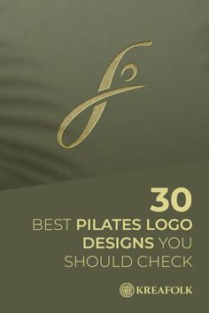 the 30 best pilates logo designs you should check