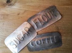 some type of soap sitting on top of a wooden table