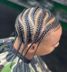 Braids And Cornrows, Hair Plaits, Mid Taper, Male Braids, Different Braid Styles, Hairstyles For Guys, Boy Braids