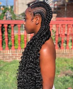 Braided Mohawk, Ghana Braids, Feed In Braids Hairstyles, Birthday Hairstyles, Pelo Afro, Feed In Braid, Box Braids Styling, Cool Braid Hairstyles