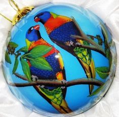 glass ball bauble ornaments glass christmas ball bauble ornaments hand inside painted glass christmas ball bauble ornamets souvenir gift for festival decoration Parrot Stand, Hand Pictures, Ball Ornaments, Old Art, Glass Ball