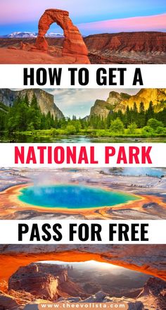 the national park has three different locations to see and where you can get it for free