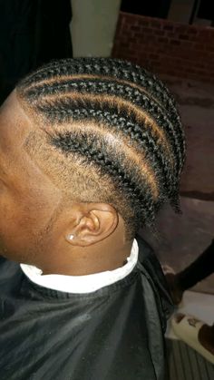 Taper Fade Cornrows, Cornrows With Taper, Tapper Fade, Afro Hair Fade, Fade Cut, Taper Fade