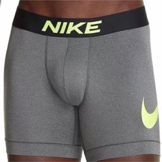 New Nike Dri-Fit Trunks Size Extra Small Sweat-Wicking Microfiber Gray Nike Fitted Boxer Briefs For Training, Nike Fitted Boxer Briefs For Sports, Nike Fitted Sporty Boxer Briefs, New Nike, Men's Nike, Nike Dri Fit, Dri Fit, Nike Men, Socks