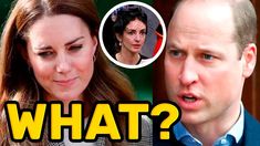 prince william and kate are talking to each other with the caption, what?