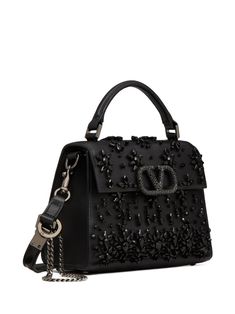 Valentino Bag, Tote Bag Black, Chanel 2, Handbag Heaven, Iconic Bags, Valentino Bags, Ballet Flat Shoes, Black Tote Bag, Designer Bags