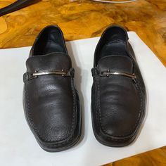 Worn Twice It’s From Closet Hugo Boss Shoes, Boss Shoes, Boss Black, Shoes Shoes, Slip Ons, Loafer Shoes, Hugo Boss, Real Leather, Men's Shoes