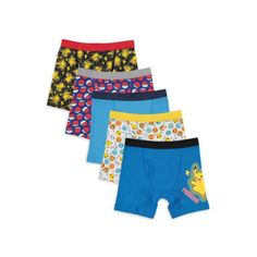 New Pokemon Size 8 Boxer Briefs Underwear Boxers 5 Pack Boy's 100% Cotton Pokeball Squirtle Makes A Great Easter Basket Gift Stuffer Comes From A Pet-Free And Smoke-Free Home. Trusted Seller = Buy With Confidence Need More Than 1? Bundle And Save $$$ On Shipping. Thank You For Supporting My Education! Boys Easter Basket, Pokemon Accessories, Boys Boxers, Basket Gift, Christmas Gifts For Boys, Boys Easter, New Pokemon, Pokemon Characters, Boys Christmas