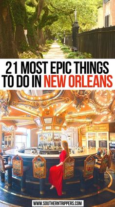 21 Most Epic Things To Do In New Orleans New Orleans Weekend Trip, New Orleans Activities, New Orleans Itinerary, Carribean Cruise, French Quarter New Orleans