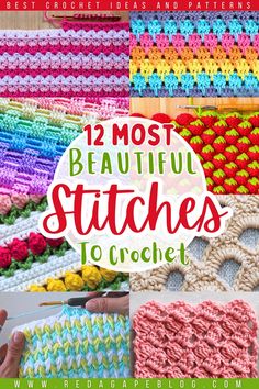 crochet is the best way to learn how to make beautiful stitches in this book