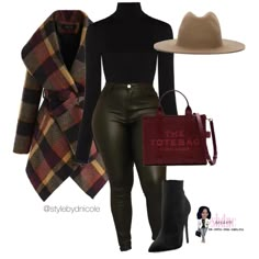 40 Wardrobe Fashion For Women, Faux Leather Leggings Outfit Winter 2024, Black Women Outfits Fall, Size 12 Women Outfits Winter, Women Amazon Outfits, Urban Winter Outfits For Women, Business Outfit Black Women, 2024 Christmas Outfit Trends, Women Fashion Styles Types