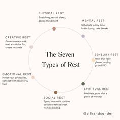 Types Of Rest, Quiz Questions, Sleep Meditation, Positive People, Holistic Wellness, Self Improvement Tips, Emotional Health