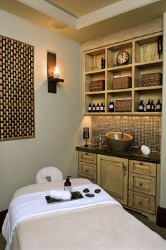 an image of a spa room on instagram