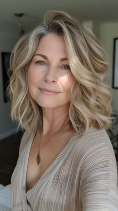 Over 50 Natural Makeup, Middle Age Haircut, Donna Mills Hair, Jacklyn Smith Hairstyles Today, Long Hair Over 50 Older Women, Hot Mom Haircut, Plus Size Hair, Over 40 Hairstyles, Hairstyles 2024