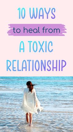 Breaking up sucks and when you end a relationship it can be very hard to move on. Here are 10 ways to heal from a toxic relatioship so you can move on and finally be happy Getting Over A Relationship, Get Over A Breakup, Over A Breakup, Save Relationship, How To Move On, Ways To Heal, Relationship Lessons