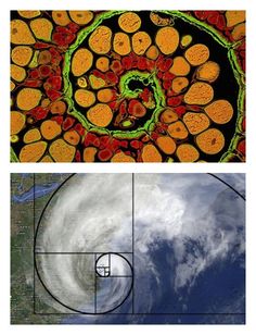 an image of the earth from space, and another photo of clouds in the sky