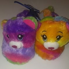 Build A Bear Multi Color Kids Slippers. Unisex For Girls Or Boys. Build A Bear Shoes, Custom Build A Bear Clothes, Cute Build A Bears Clothes, Build A Bear Closet, Build A Bear Swimsuit, Kids Slippers, Build A Bear, Blue Purple, Size 13