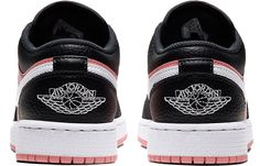 Nike Air Jordan 1 Low GS Pink Quartz 554723-016 Vapour Max Nike, Nike Sacai, Low Air Jordan 1, Nike Air Jordan 1 Low, Womens Air Jordans, Marina Blue, Air Jordan 5, Air Jordan 6, Nike Air Jordan 1