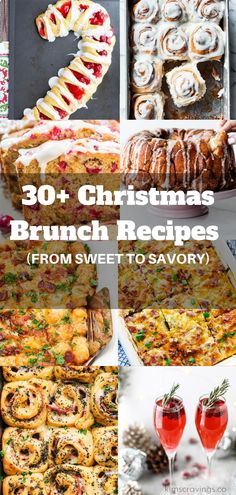 christmas brunch recipes from sweet to savory