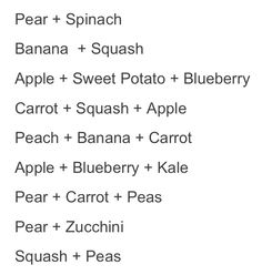 the menu for an apple and banana smoothie