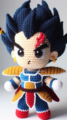 Vegeta Amigurumi, Witch Amigurumi, Anime Amigurumi, Crochet Fairy, Cute Witch, Crochet Octopus, Crochet Rabbit