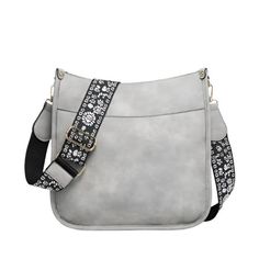 Chloe is one of our best-selling styles ever. This style includes an adjustable/removable vegan leather or nylon guitar strap. The top zips closed and the front pocket closes with a snap. Perfect for monogramming. Dimensions: 12"L x 11"H x 3.5"D Diamond Wedding Jewelry, Childrens Jewelry, Guitar Strap, Crossbody Shoulder Bag, Baby Shop, Light Gray, Leather Crossbody, Front Pocket, Bags Handbags