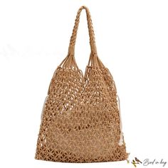 Bird in Bag - New bag hollow hand-woven handbag shoulder bag fashion casual solid color bag Street Trends, Bird In Bag, Bag Fashion, New Bag, Fashion Casual, Bags Handbags, Casual Fashion, Hand Weaving, Street Style