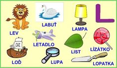 ABECEDA PÍSMENO L Kids Learning Activities, Learning Activities, Montessori, Activities For Kids, Kindergarten, For Kids