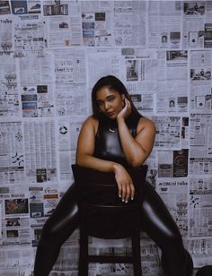 Diy Newspaper Photoshoot Theme 20th Birthday Young Black Woman Newspaper Backdrop, Backdrop Photoshoot, Photoshoot Theme, 23 Birthday, Diy Newspaper, Bday Shoot