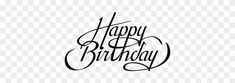 happy birthday lettering on a transparent background with no background, hd png clipart