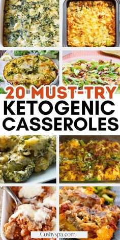 20 must try ketogenic casseroles