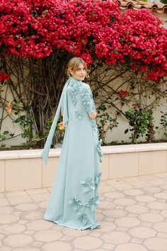 The SIL - Greta Constantine: Rembrandt Dress Medical Scrubs Fashion, Greta Constantine, Maternity Dresses For Baby Shower, Modest Wedding Gowns, Modest Wedding, Embroidery Designs Fashion, A Line Gown, Modest Fashion Outfits, Couture Collection