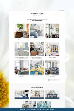 the homepage is clean and ready to be used as a website for furniture stores