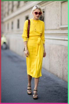 #viralvideo #tiktok #transitionvideo #makeup #trending #creative Graduation Dresses, Yellow Outfit, Street Style Summer, Sarah Jessica Parker, Beauty Blender, Inspired Outfits, Yellow Fashion, Blake Lively