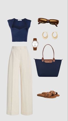 Elegantes Business Outfit, 여름 스타일, Pakaian Feminin, Classy Work Outfits