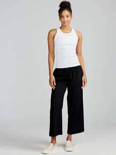 The Weekend Wide Leg Pant is your go-to choice for laid-back days. Crafted from lightweight fabric, it offers optimal comfort and freedom of movement. Its wide leg design ensures a relaxed fit, making it perfect for casual outings and leisurely strolls. With its versatility and effortless style, it's an essential addition to your wardrobe. It's also available with a longer 25" inseam. Comfortable Wide Leg Pants For Everyday, Relaxed Fit Wide Leg Comfortable Activewear, Versatile Wide Leg Sweatpants For Everyday, Casual Wide-leg Pants With Comfort Stretch, Casual Comfort Stretch Wide-leg Pants, Everyday Relaxed Cotton Wide Leg Pants, Relaxed Cotton Wide Leg Pants For Everyday, Everyday Cotton Relaxed Wide Leg Pants, Relaxed Wide Leg Pants For Everyday