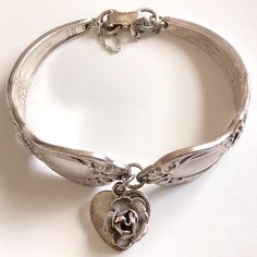 Vintage Preowned In Good Condition Silverware Bracelet. Sterling Or 925 Stamped On All The Parts Except, The Silver Ware Parts. It’s Stamped ( I.S. Heritage ) Silver Ware, Vintage Silverware, Wide Bracelet, Womens Jewelry Bracelets, Womens Sizes, Women Jewelry, Bracelet, Silver, Women Shopping