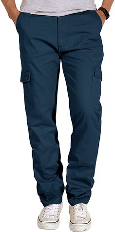 Slim Cargo Pants Men, Navy Cargo Pants, Cargo Pant, Cargo Pants Men, Pants Men, Mens Navy