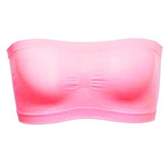 Brand New In Package Coobie Bandeau Bra Style 9002, One Size Fits 28a To 36dd. Band Measures 11 1/2" Across, Unstretched. Can Stretch Up To About 15" All Measurements Are Approximate Soft With Stretch Removable Pads, Will Accommodate Prosthetic Forms Pull On Style, No Hooks Bandeau Bra, No Straps Soft Band, Appropriate For Chemotherapy, Post Mastectomy, Or Reconstructive Surgery. Comfortable Enough To Sleep In, Go To The Gym, Or For Daily Wear. Tagless, Seamless, Non Scratchy Band! Shop With Con Pink Seamless Tube Top, Pink Stretch Seamless Tube Top, Pink Seamless Strapless Tube Top, Pink Fitted Strapless Bra, Pink Seamless Bandeau Tops, Pink Strapless Bra, Surgery Bra, Reconstructive Surgery, Go To The Gym