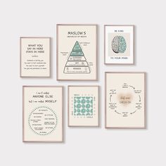 six greeting cards with the words, what you need to know about