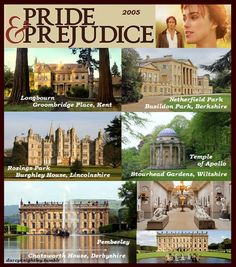 the front cover of pride and perfudge magazine, featuring images of historic buildings