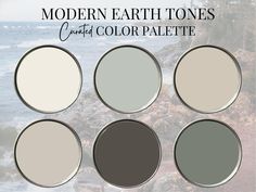 the color palette for modern earth tones