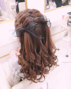 Fashion Hairstyles, Bow Hairstyle, Hair Styler, Hair St, Box Braids Hairstyles, Aesthetic Hair, Prom Hair