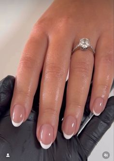 Bridal Nails White Tip, Nail Inspo For Black Dress, Nail References, Nails Artwork, Nails 2025, Christmas Spread, Manicured Nails, Season Nails, Unghie Sfumate